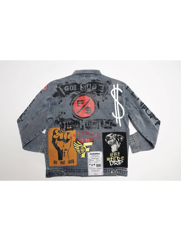 New Rich Denim Jacket (Denim) for wholesale on Faire3