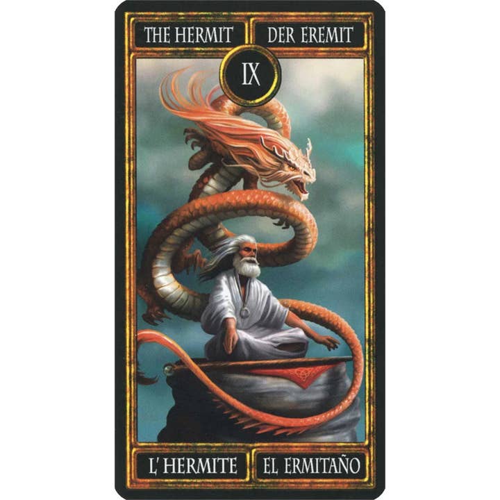 Cardshouse - Wholesale Tarot Cards - Anne Stokes Dragon Tarot Cards Deck Fournier