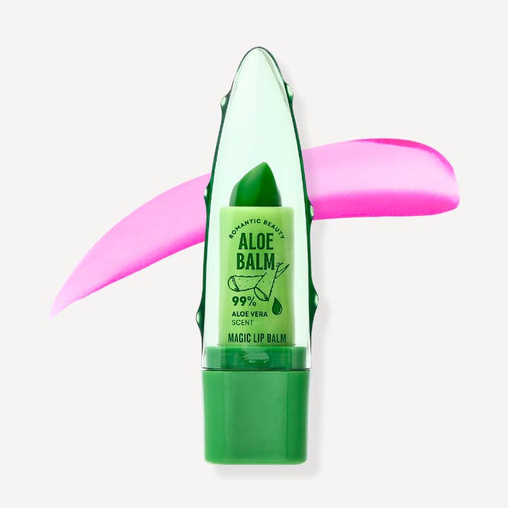 Aloe Balm - Color Changing Magic Lip Balm for wholesale by Romantic Beauty