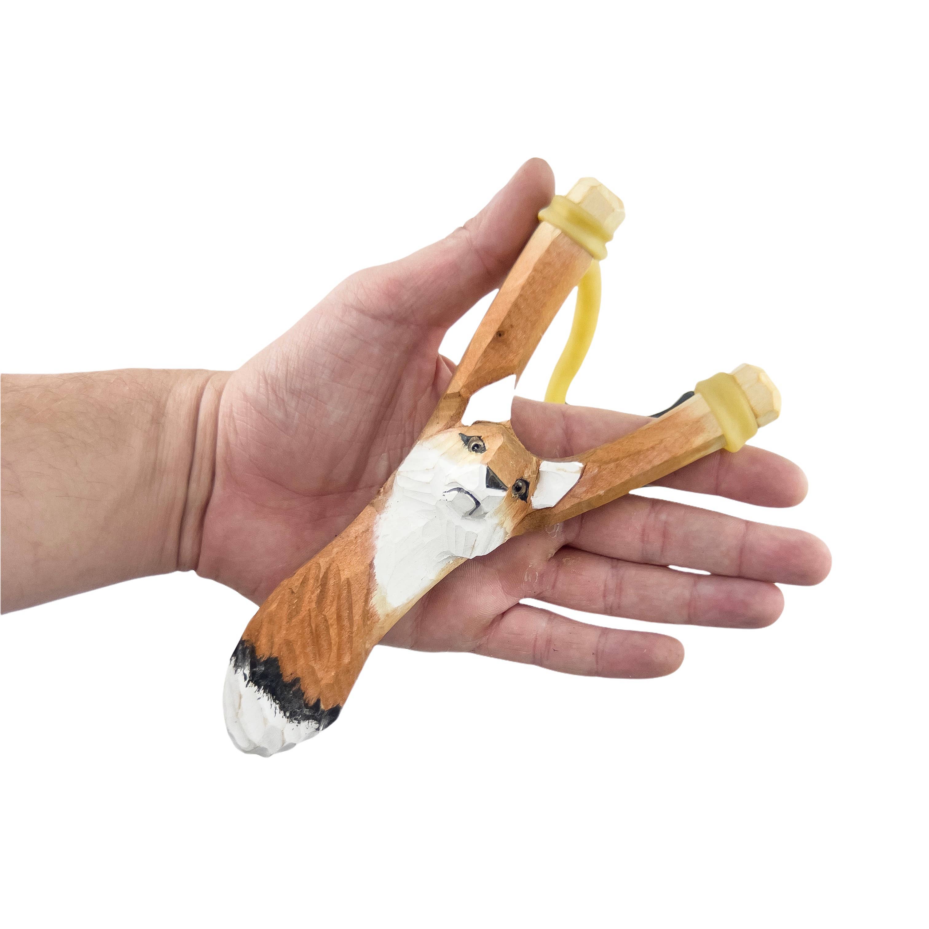 Hella Slingshots - Wholesale Slingshot - Kids - Fox Slingshot + Felt Ammo1