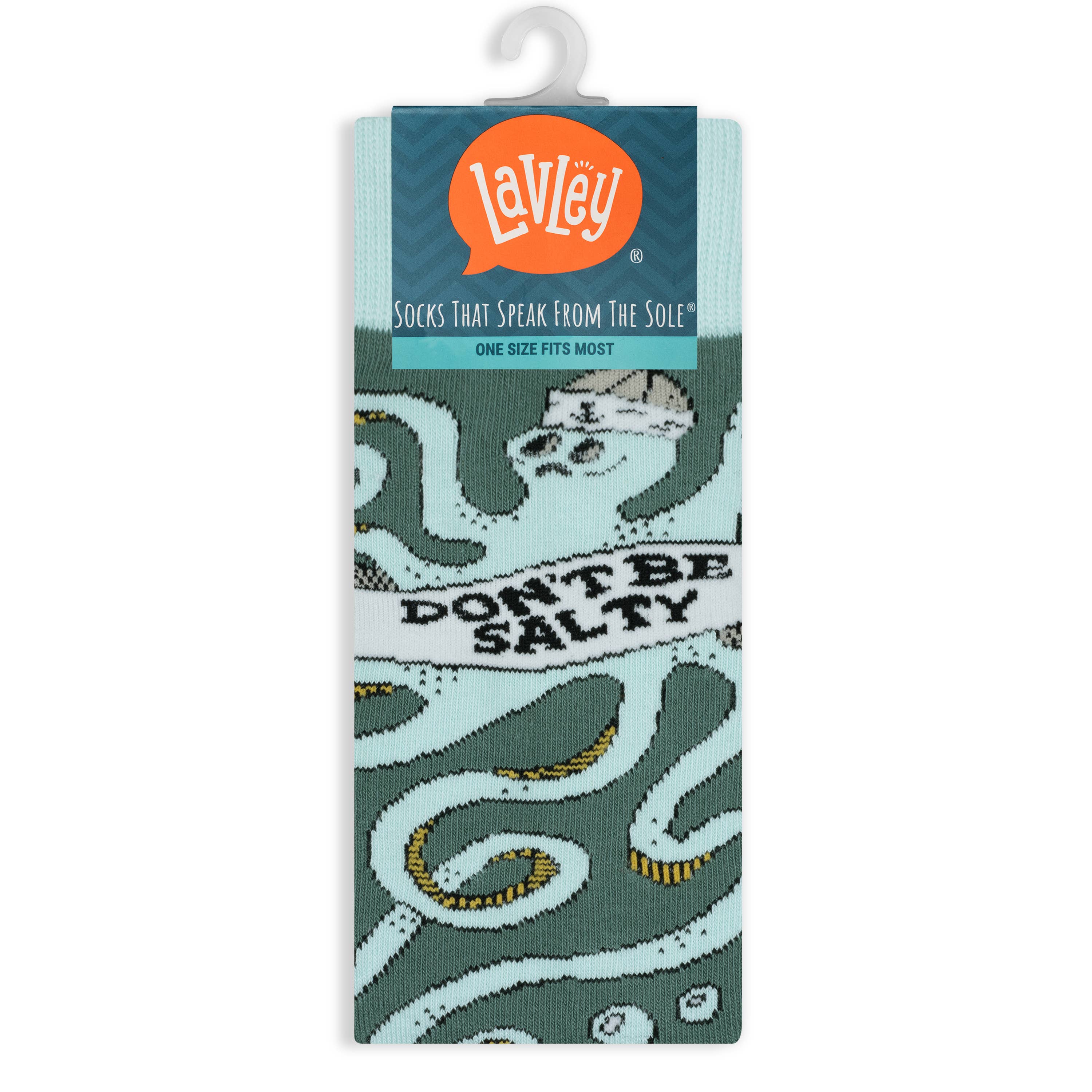 Lavley - Wholesale Socks - Men's - Don't be Salty Octopus Socks5