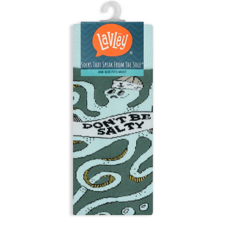 Lavley - Wholesale Socks - Men's - Don't be Salty Octopus Socks5