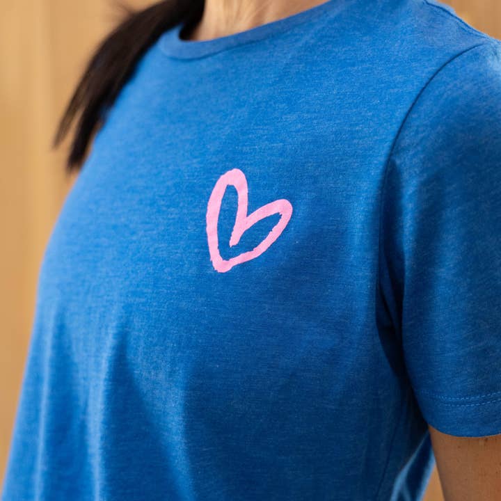 House of Shan, INC - Wholesale Screen Printed T-Shirt - Women's - Women's Imperfect Heart Tee4