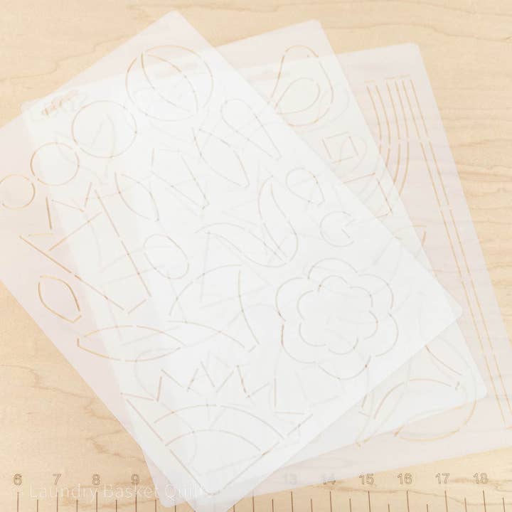 Plantilla - Siluetas Aplicadas para venta al por mayor de Laundry Basket Quilts