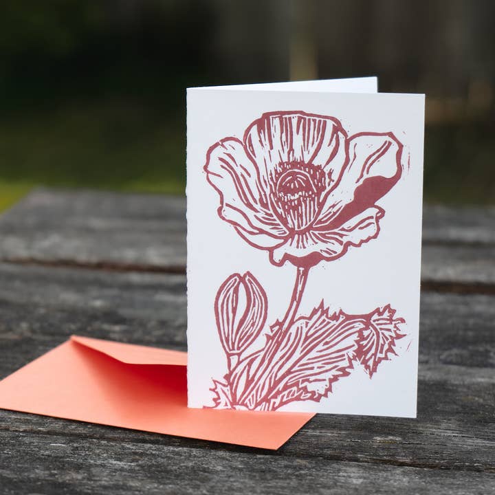 Blossom Card for wholesale by Morning Dip Paper Co.