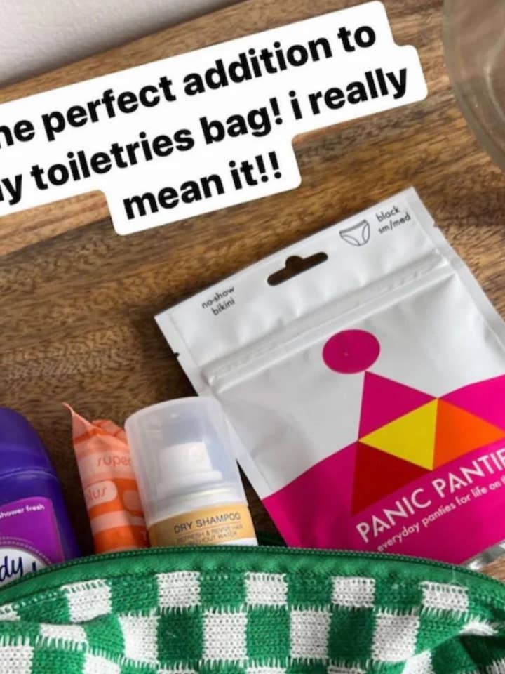 Panic Panties – Engroshandel Undertøj - Dame – Mellemhøj Blonde G-streng - Panik Trusser Til Rejsen11