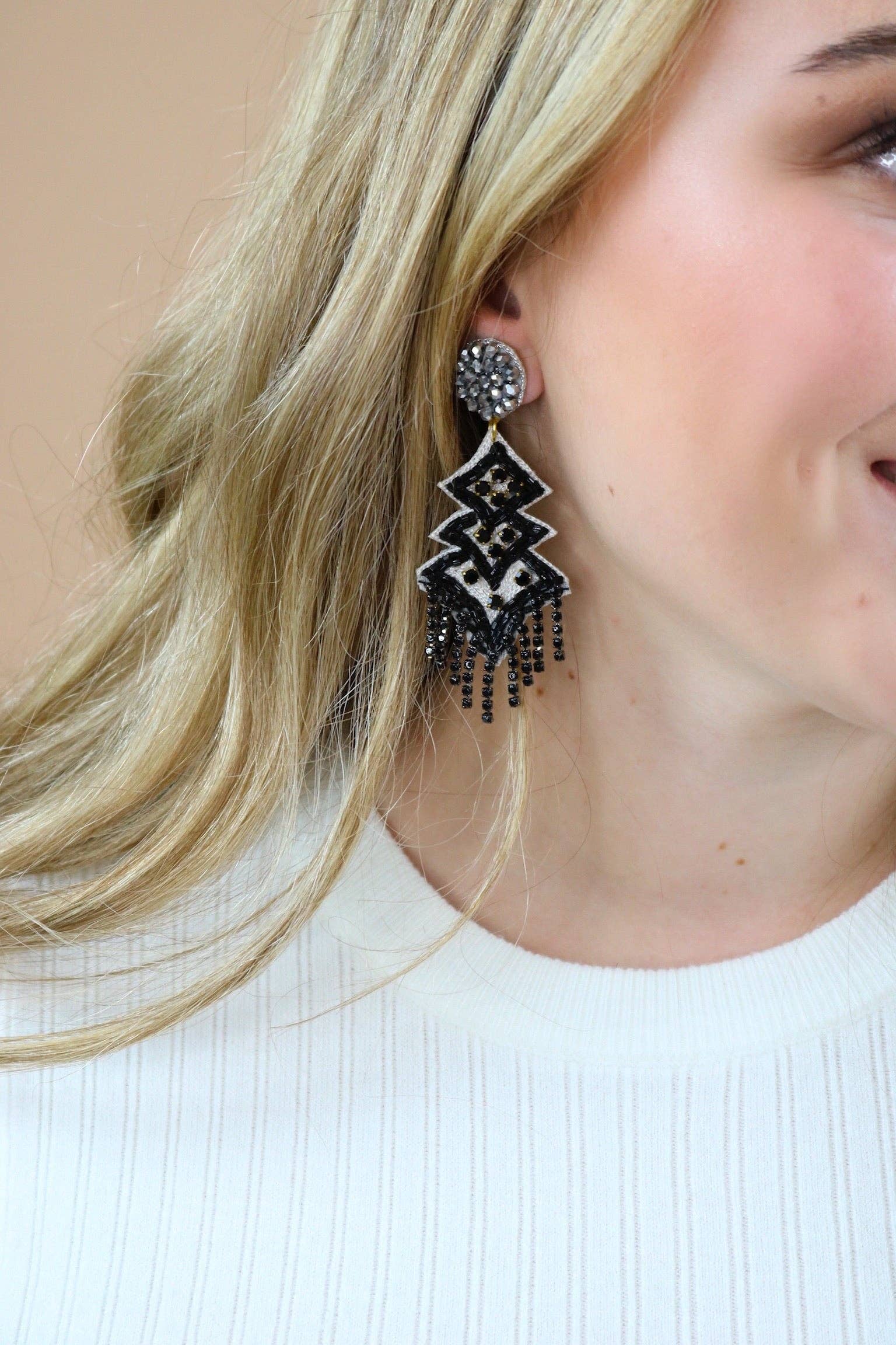 Taylor Shaye Designs - Wholesale Dangle Earrings - Ellie Beaded Drops7