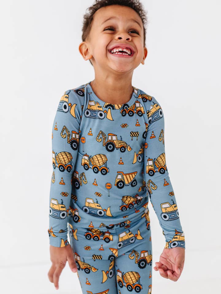 Bird & Bean® - Wholesale Sleepwear Set - Kids - Kids Bamboo Pajamas - Bamboo Fall Clothing- Worksite2