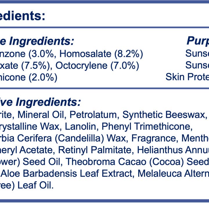 DERMATONE - Wholesale Lip Balm - Assorted Medicated Lip Balms SPF 30 Hex Bin (100 count)4