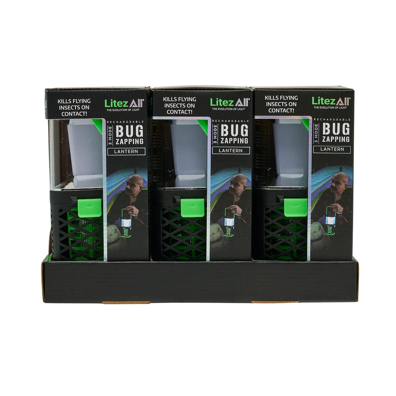 LitezAll - Wholesale Lantern - LitezAll Rechargeable Bug Zapping Lantern50