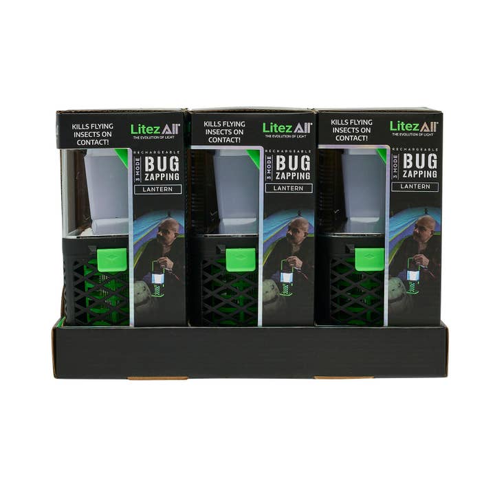 LitezAll - Wholesale Lantern - LitezAll Rechargeable Bug Zapping Lantern50
