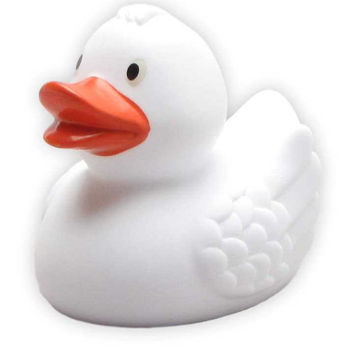 Duckshop – wholesale Bath toy – Baby – Walli white rubber duck - rubber duck