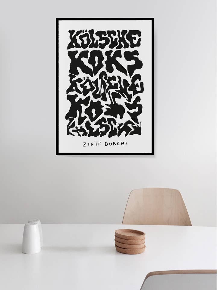 Art Print "Kölsche Koks – Pull Through" | Fred Nussbaum for wholesale by Kölsche Koks