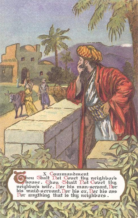 Found Image Press - Wholesale Sticker - Sticker RG-184 Tenth Commandment0