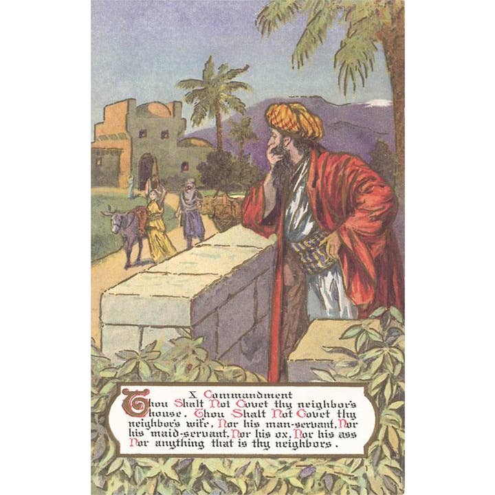 Found Image Press - Wholesale Sticker - Sticker RG-184 Tenth Commandment