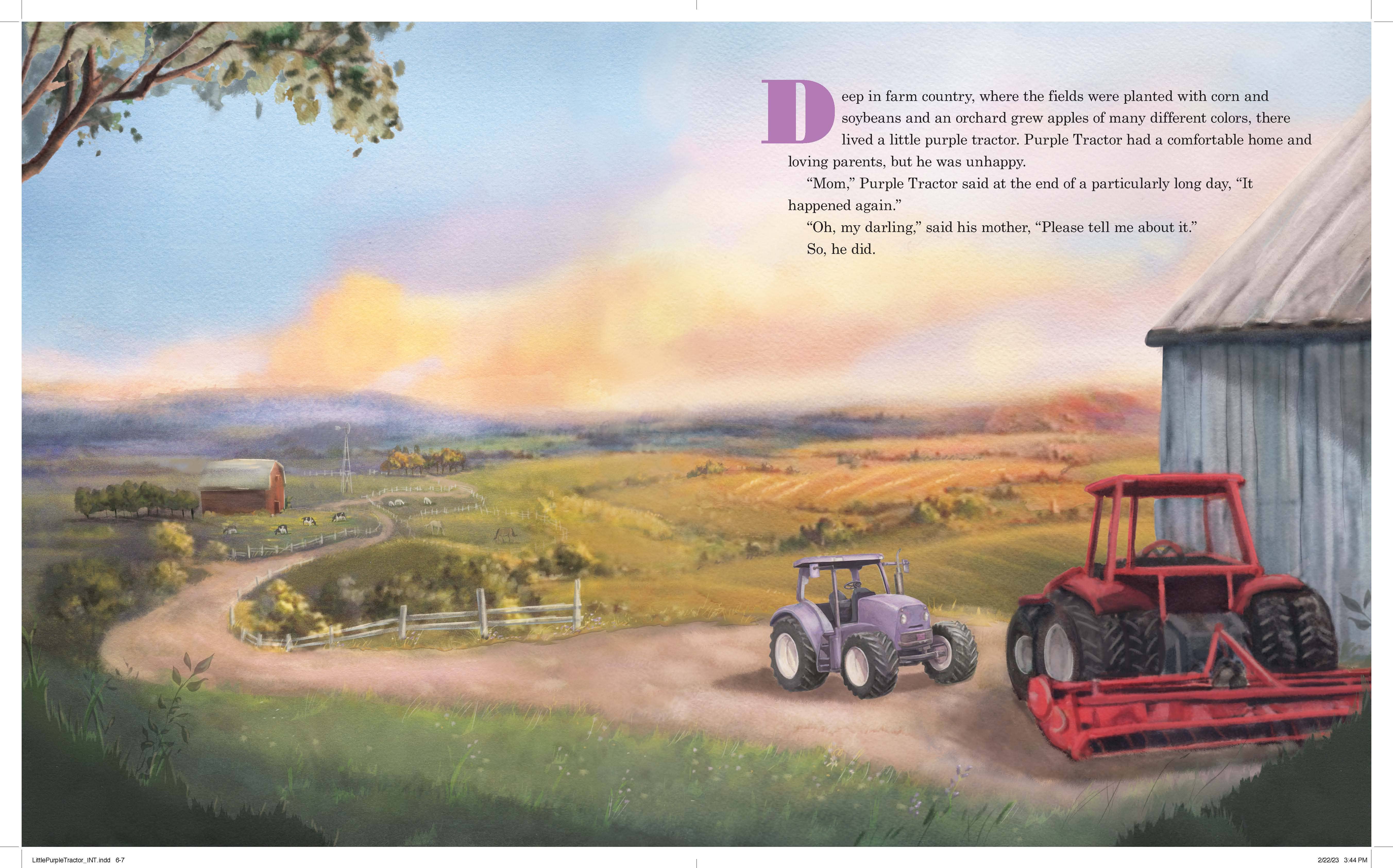 Sourcebooks - Wholesale Preschool Book (3-5) - Little Purple Tractor2