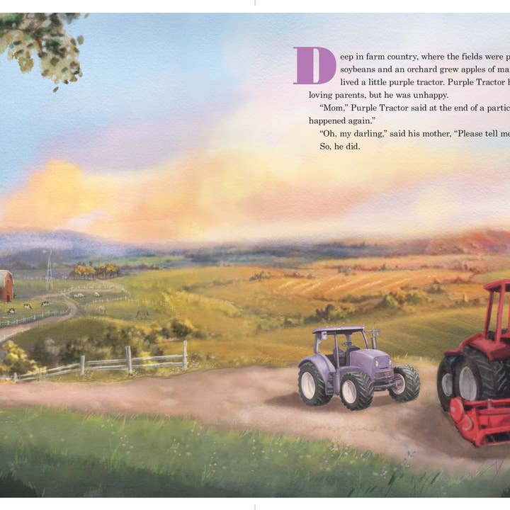 Sourcebooks - Wholesale Preschool Book (3-5) - Little Purple Tractor2