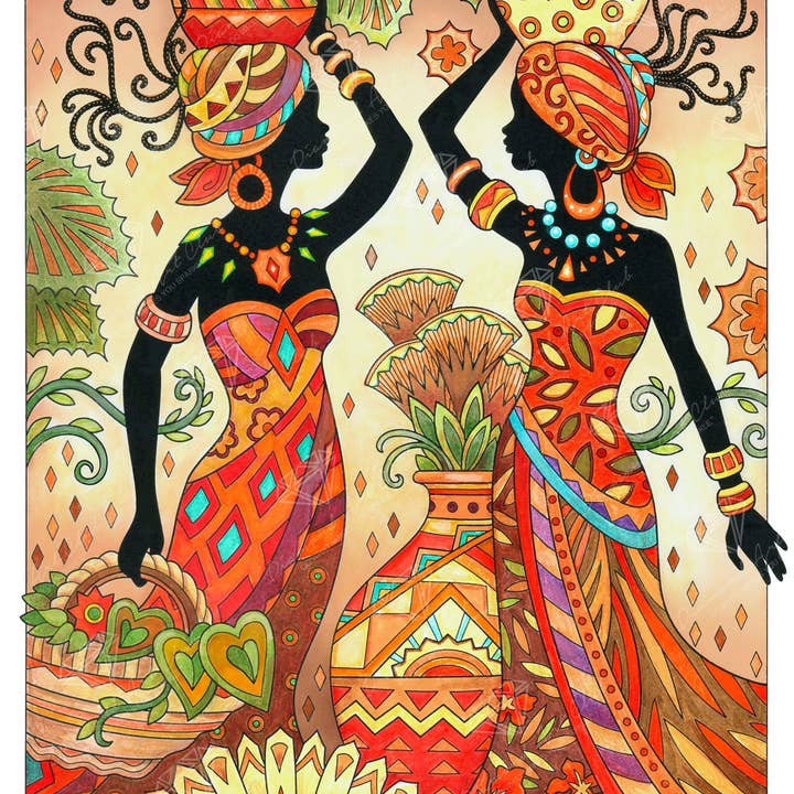 African Glamour for wholesale by Diamond Art Club