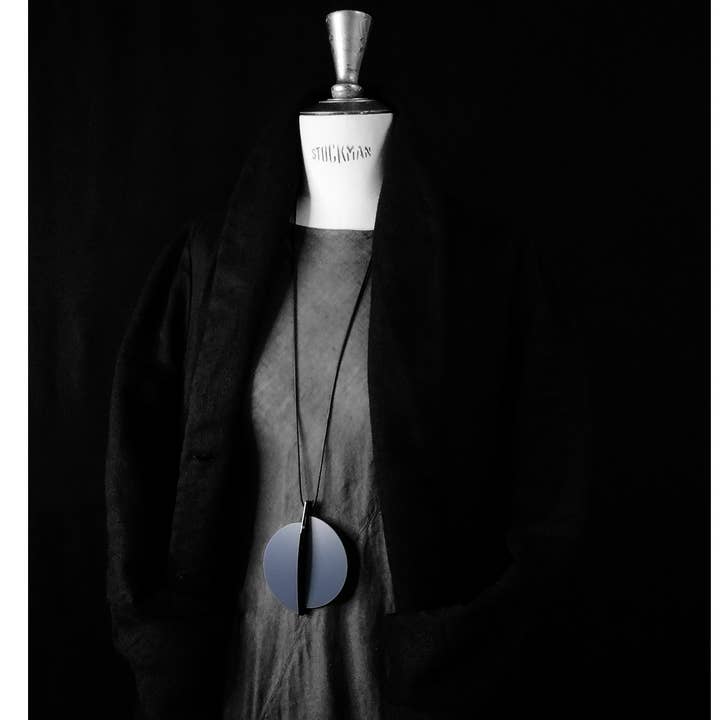 ALEX+SVET - Wholesale Pendant/Charm Necklace - ALF reversible acrylic pendant PRECIOUS line2