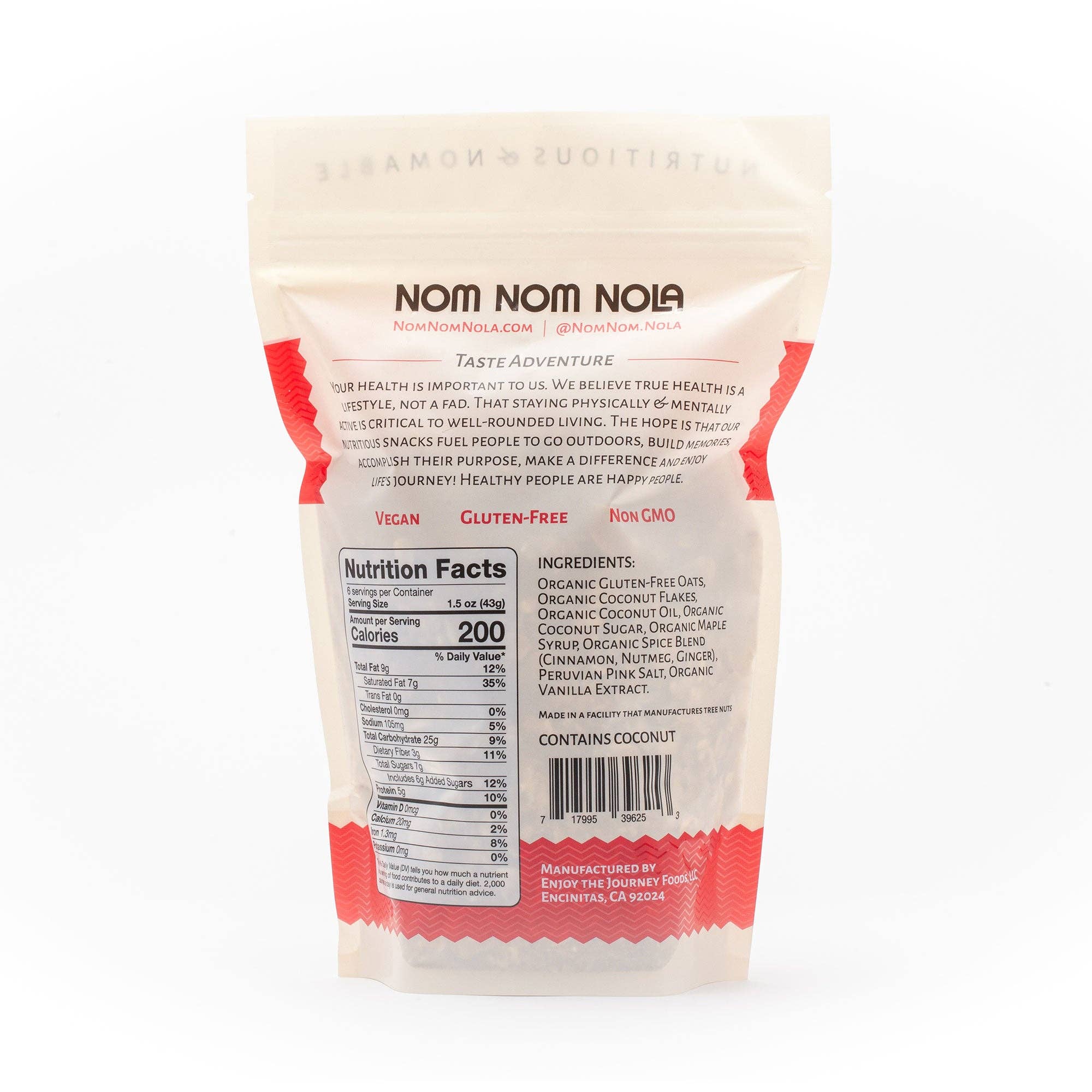 Nom Nom Nola - Wholesale Granola - Cinnamon Nutmeg1
