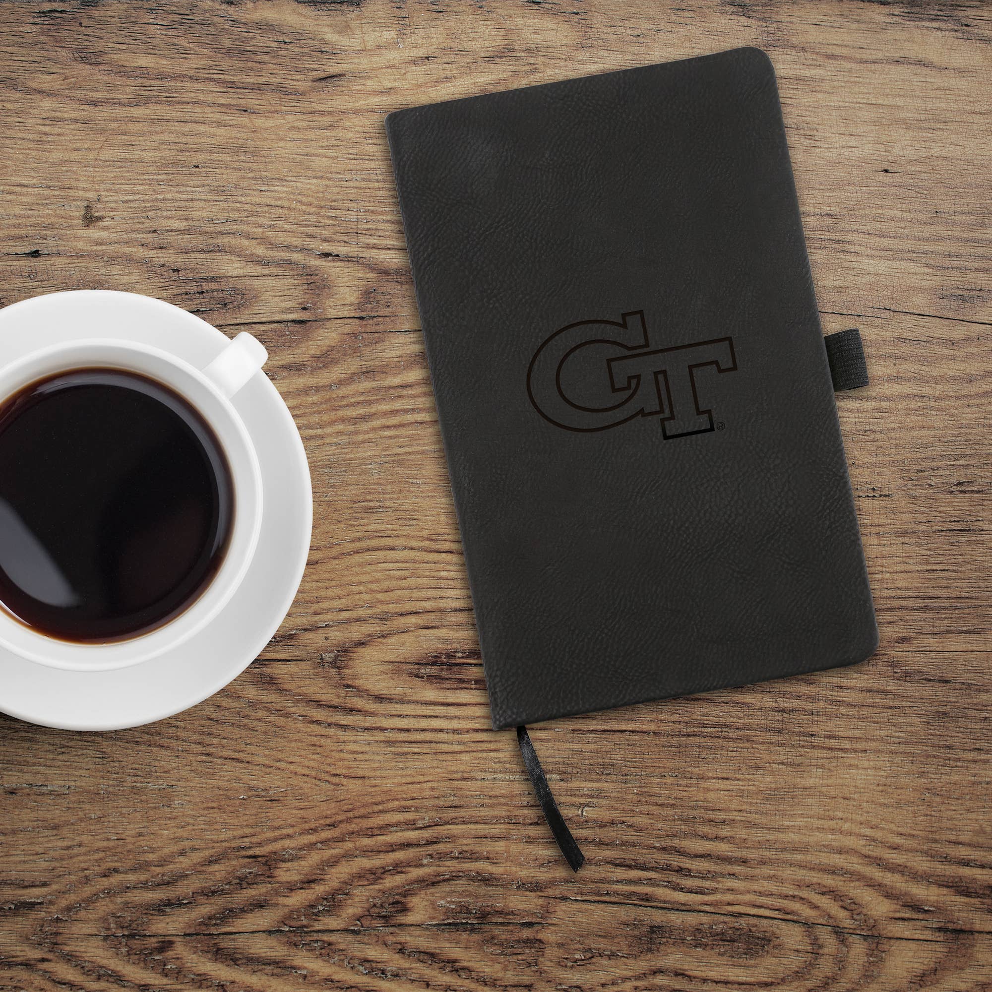 Rico Industries - Wholesale Notebook - Georgia Tech Yellow Jackets - GT Black -   Small Notepad1