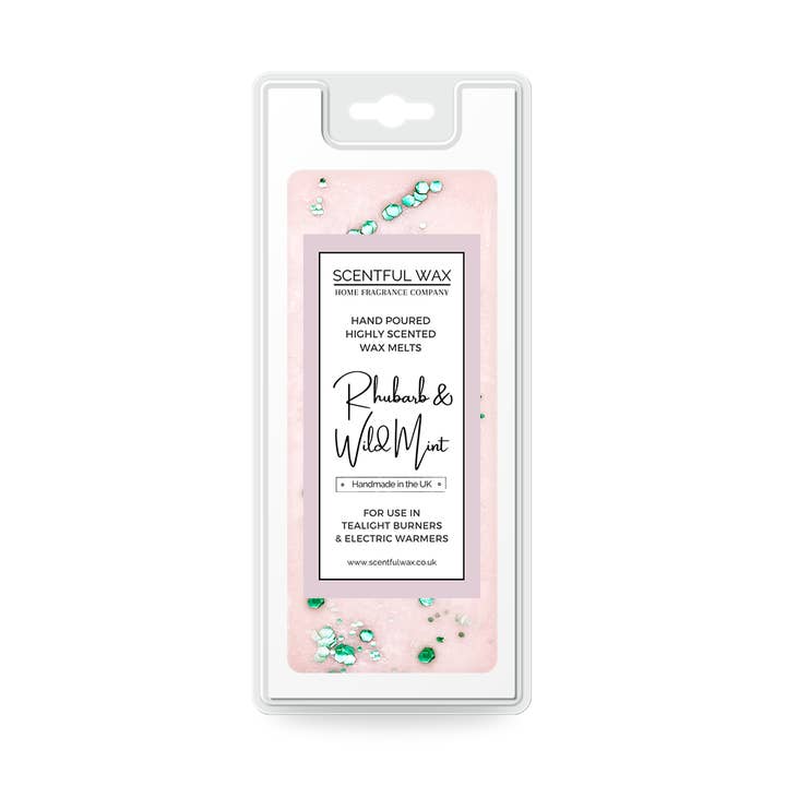 Rhubarb & Wild Mint for wholesale by Scentful Wax