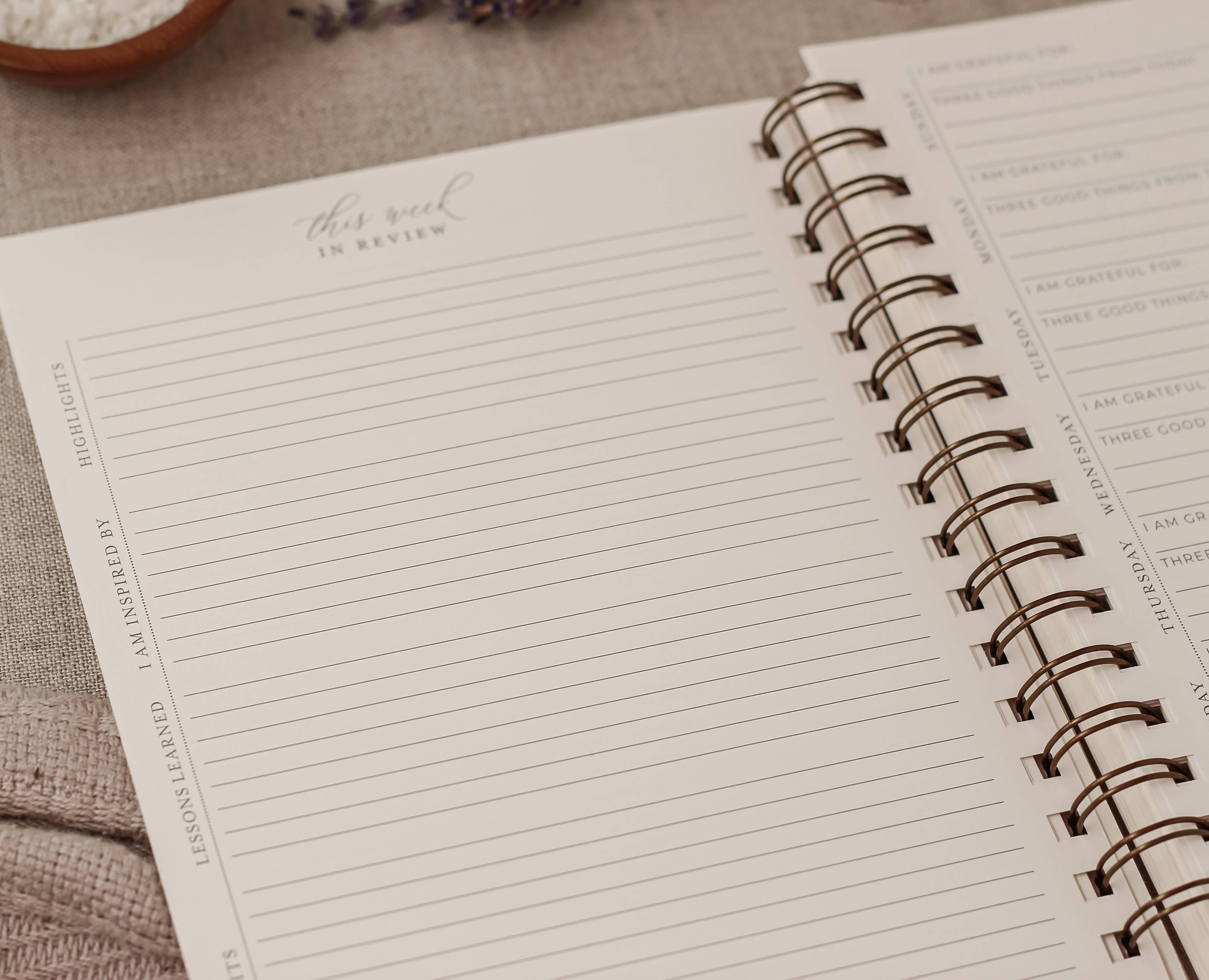 Jen Simpson Design - Wholesale Dagboek/agenda - Omring jezelf met Happiness Journal11