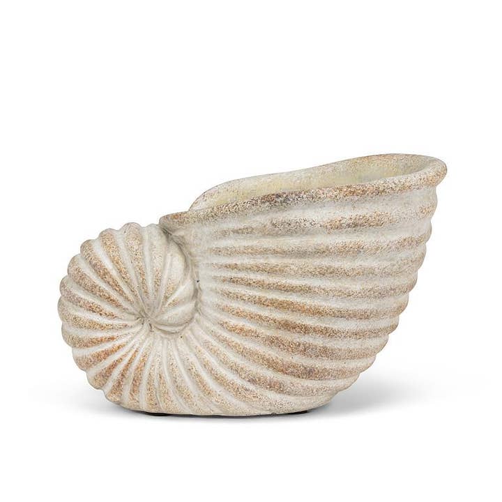 Small Nautilus Planter-6.5"L for wholesale by Abbott