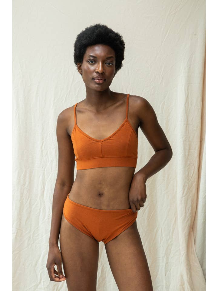 Beaumont Organic - Wholesale Underwear – Women's - Nyra Organic Cotton & Bamboo Blend Bra - Pack of 61