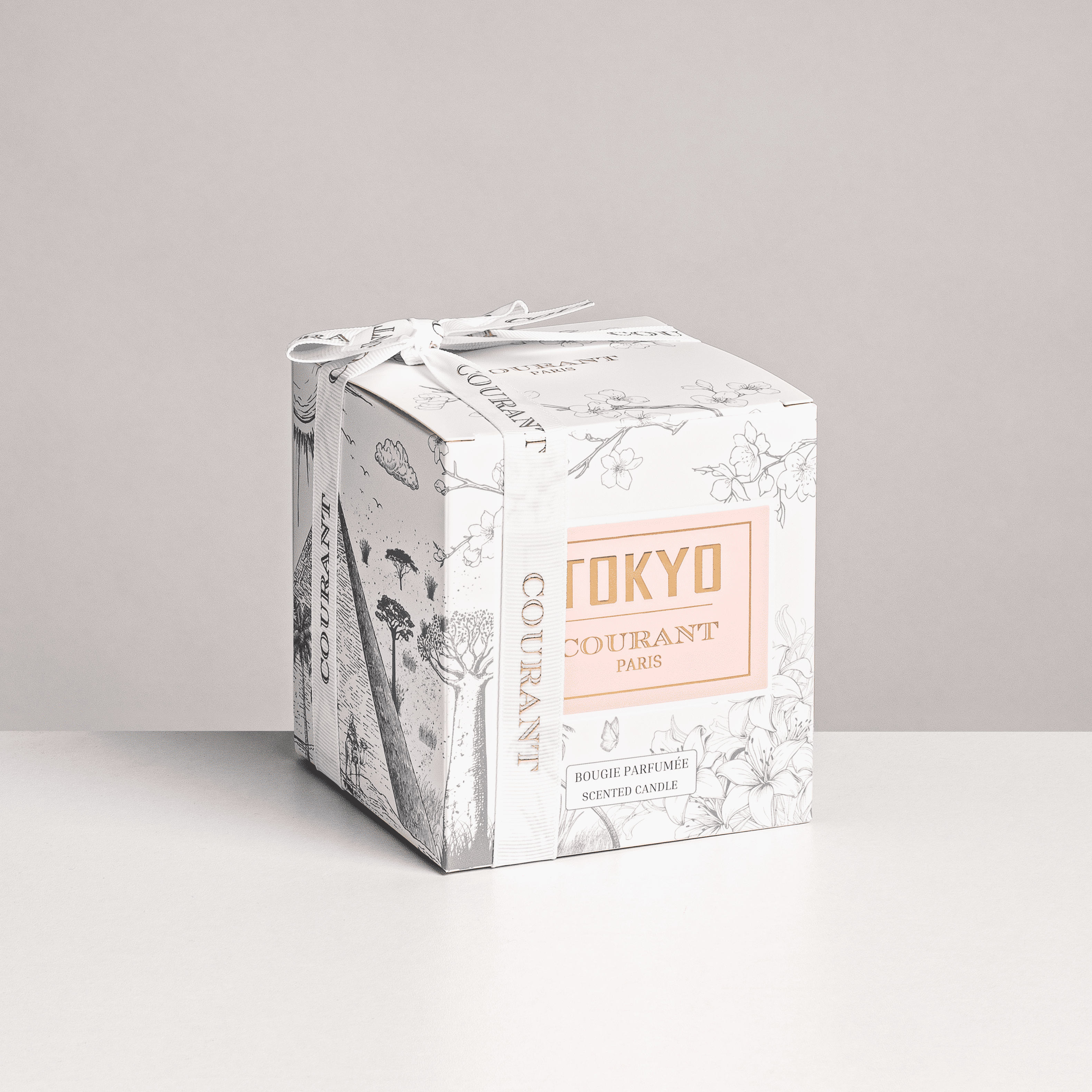 Sas Laurel Home - Courant Paris - Wholesale Jar/Filled Candle - TOKYO - Scented Candle5