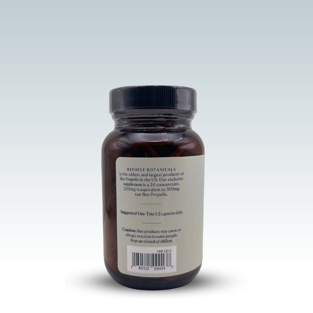 Beehive Botanicals - Wholesale Oral Supplement/Vitamin - Propolis Capsules2