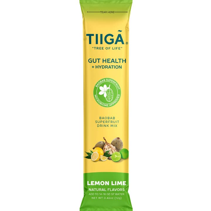 Tiiga - Wholesale Powdered Health Drink - Gut Health + Hydration Single Serve Stick3
