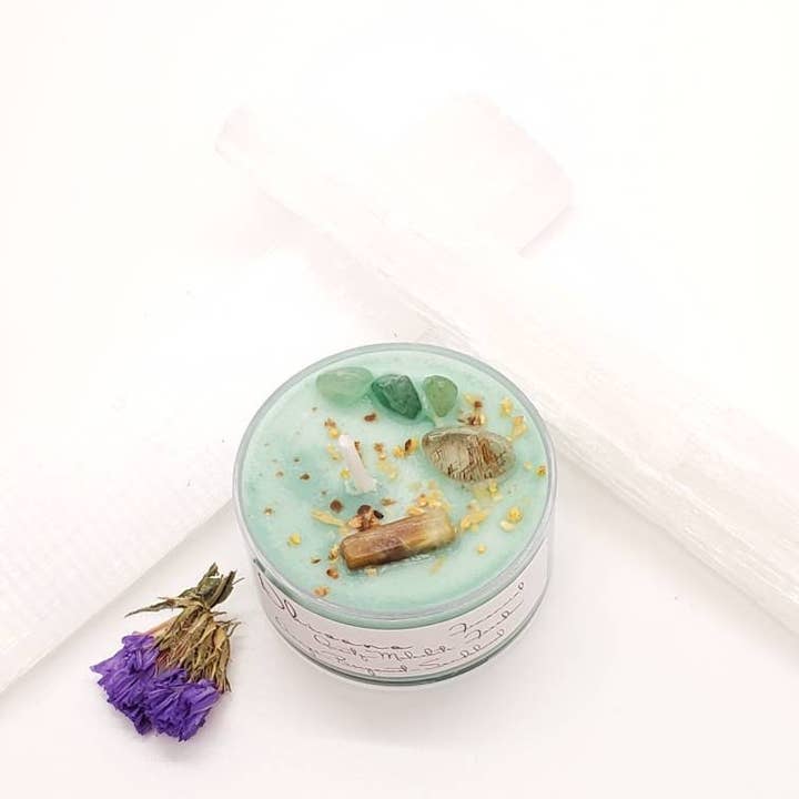 Riverside Grace Candle Co. - Wholesale Tea light candles - Financial Focus - Dhisana Crystal Tealight Candle1