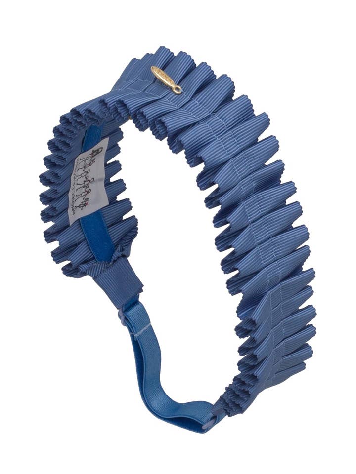 Protège-paume plissé - Smoke Blue pour la vente par Project 6 NY Kids