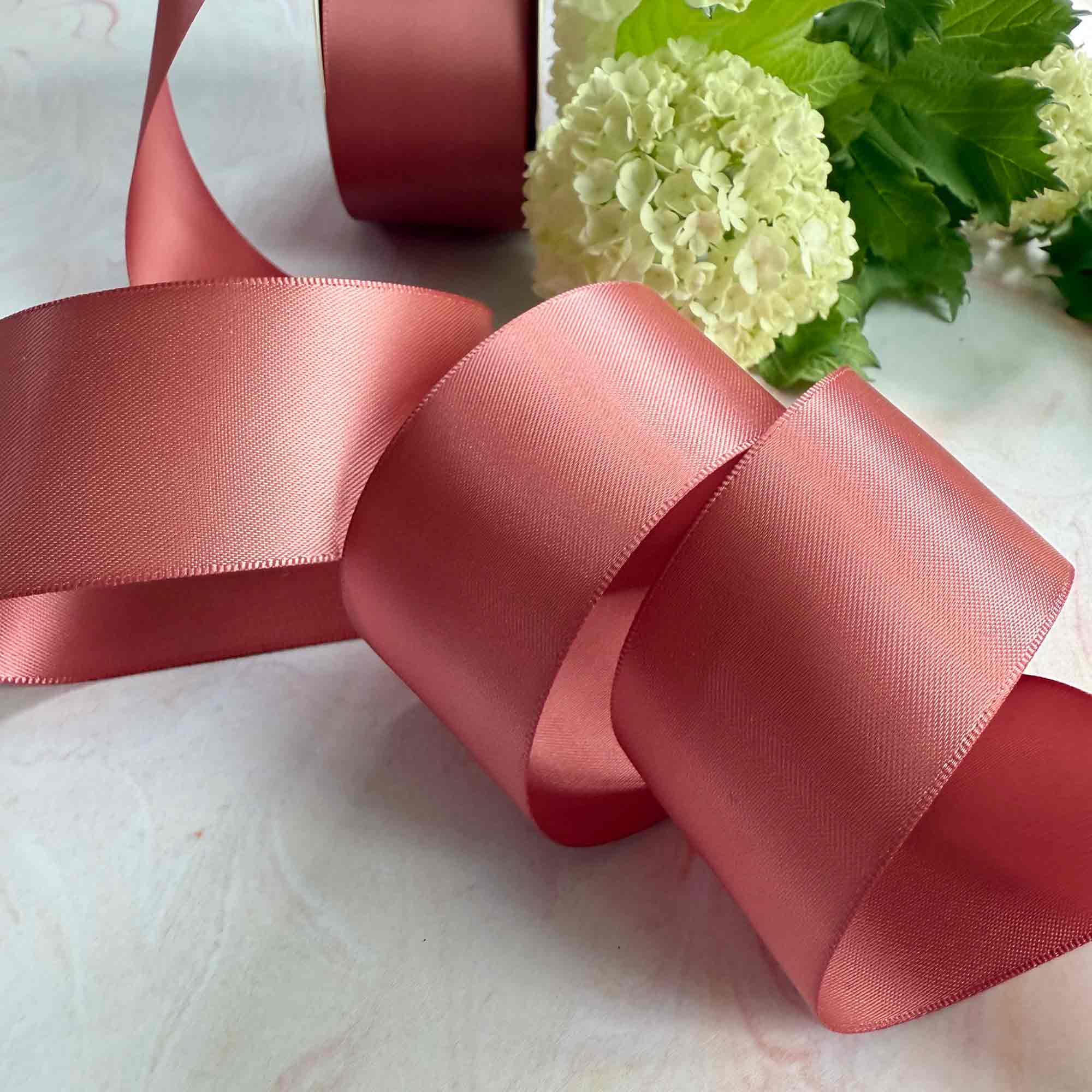 Imaginediy - Wholesale Ribbon - Gift Wrapping - Cinnamon Blush Satin Ribbon in various width rolls4