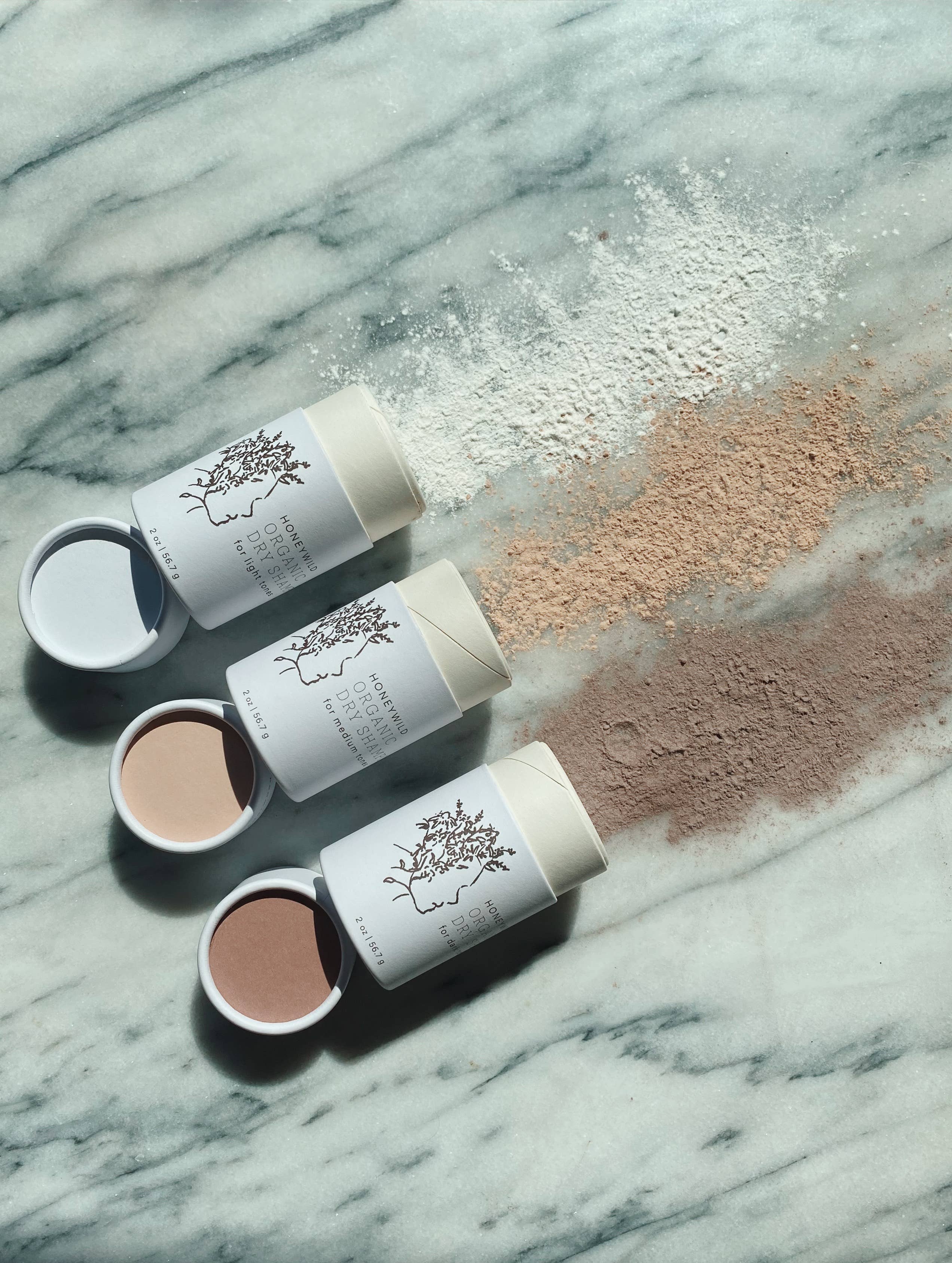 Honeywild Apothecary - Wholesale Dry Shampoo - Natural Dry Shampoo1