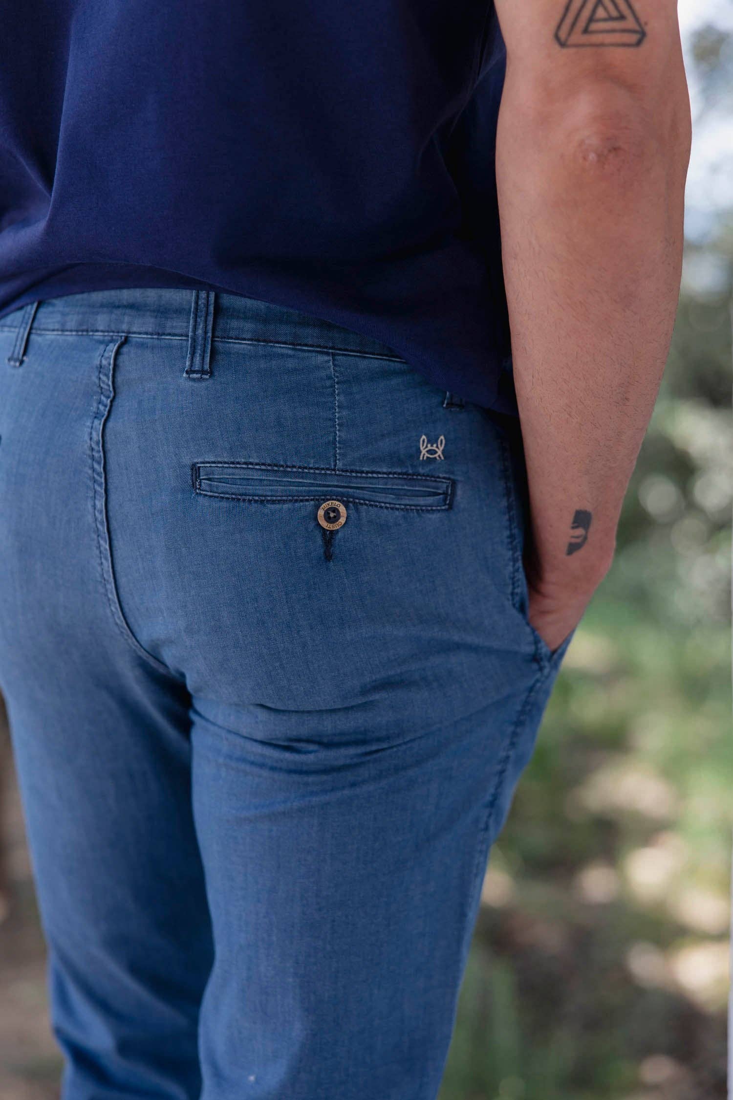 Custi Mikelo: Made in Spain - Wholesale Jeans - Men's - Elastic Denim Break Chino Pants | Joselito2