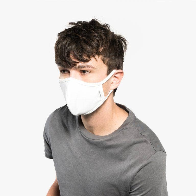 MakMask - Wholesale Protective Face Mask/Shield - Eggshell white Mask9