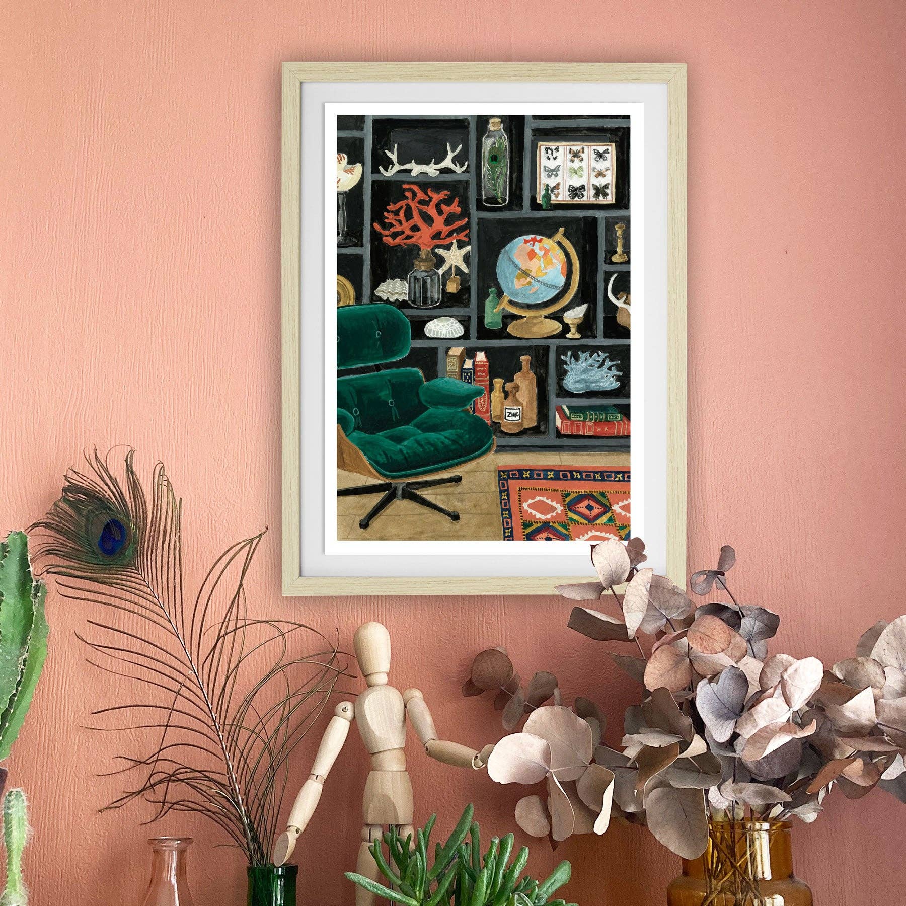 MÉLANIE VOITURIEZ - Wholesale Poster - Cabinet of Curiosities Display1