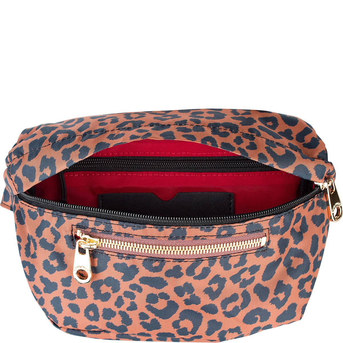 Boulevard - Wholesale Belt Bag - Women's - "Franny" Leopard Fanny Pack1