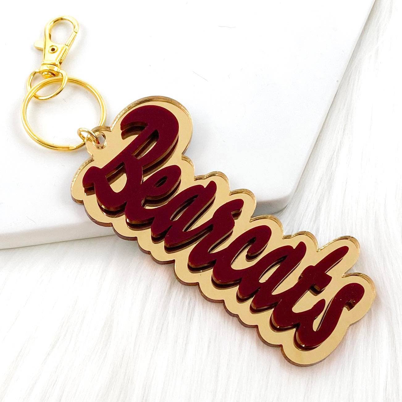 Doohickies - Wholesale Keychain - Women's - Custom Layered Mascot Acrylics (Comment w/Mascots) -Spirit Keychains5