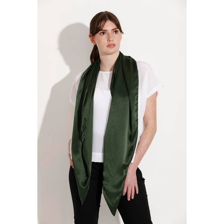 Tale the Label - Wholesale Scarf - Women's - Elliptical Silk Satin Scarf - Australian Made