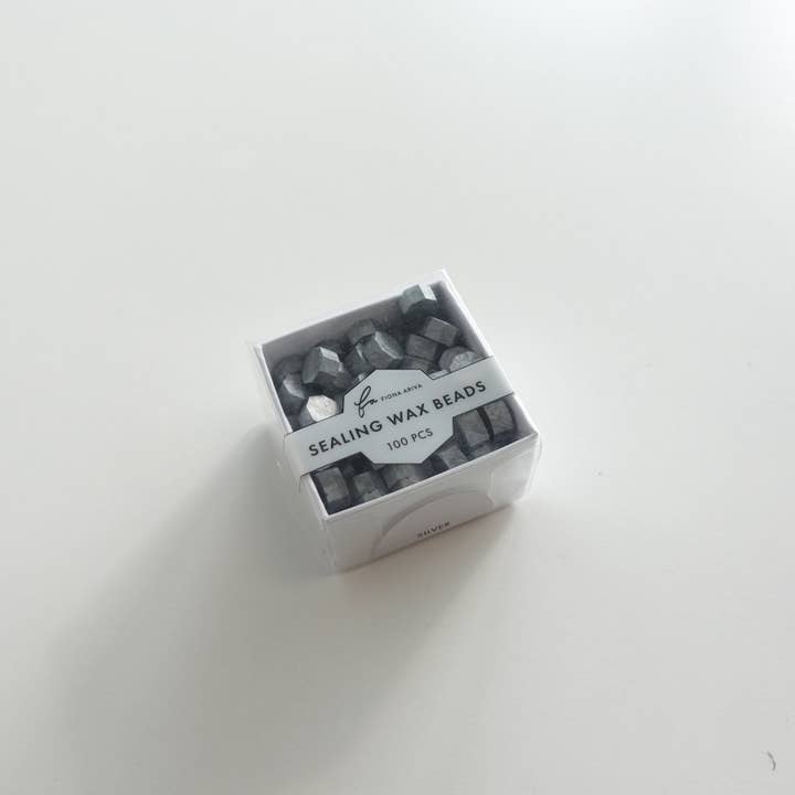 Fiona Ariva – Engroshandel Håndværk forsyninger – Sølv 100pcs forsegling voks perler