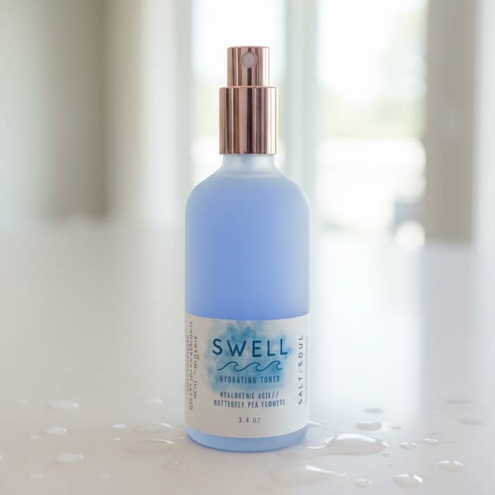 Hyaluronic acid toning mist | Clean beauty for wholesale by Salt + Soul Skincare