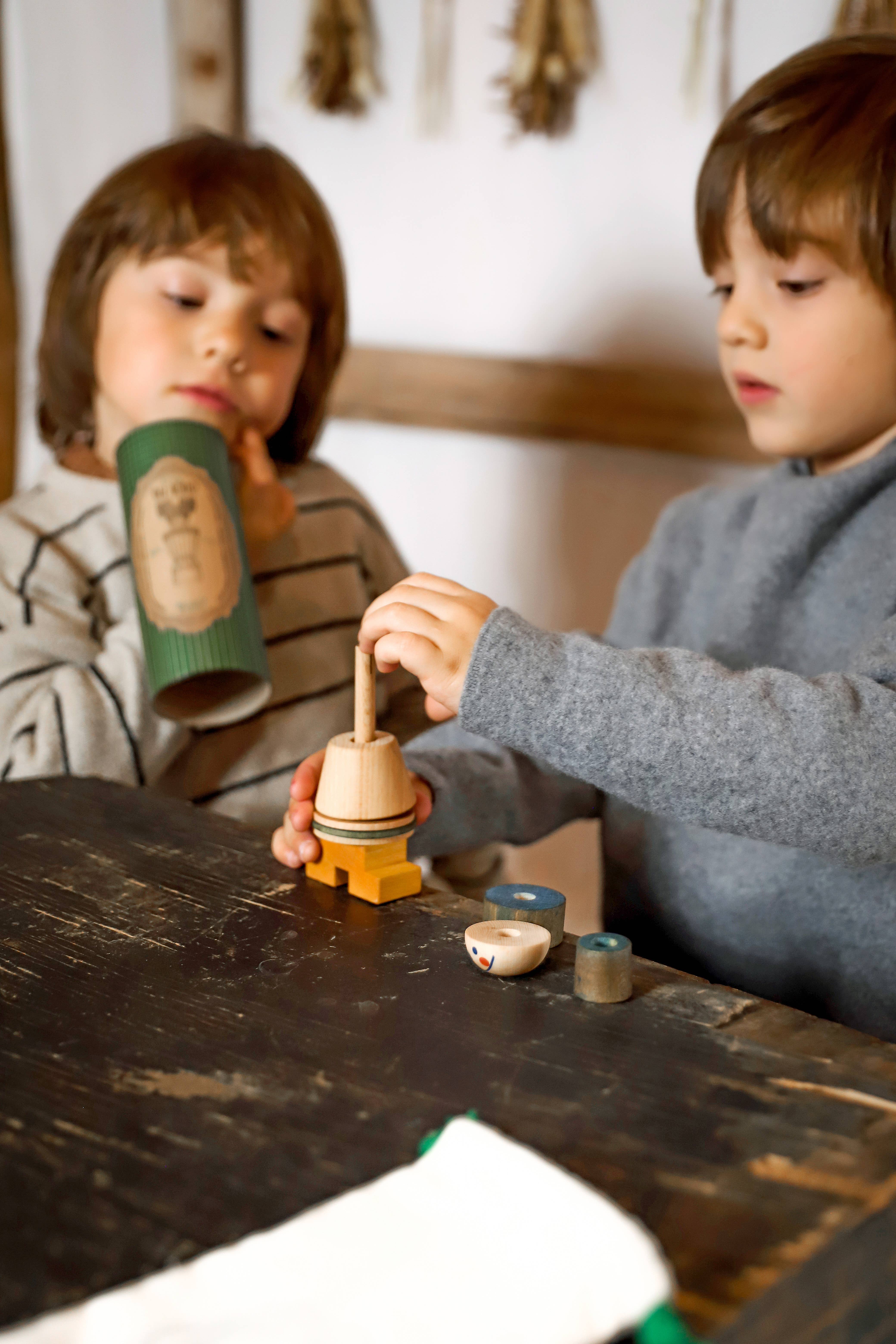 Wooden Story Sp. z o.o. - Wholesale Wood Toy - Kids - Stacking toy Stick Fig. No.035