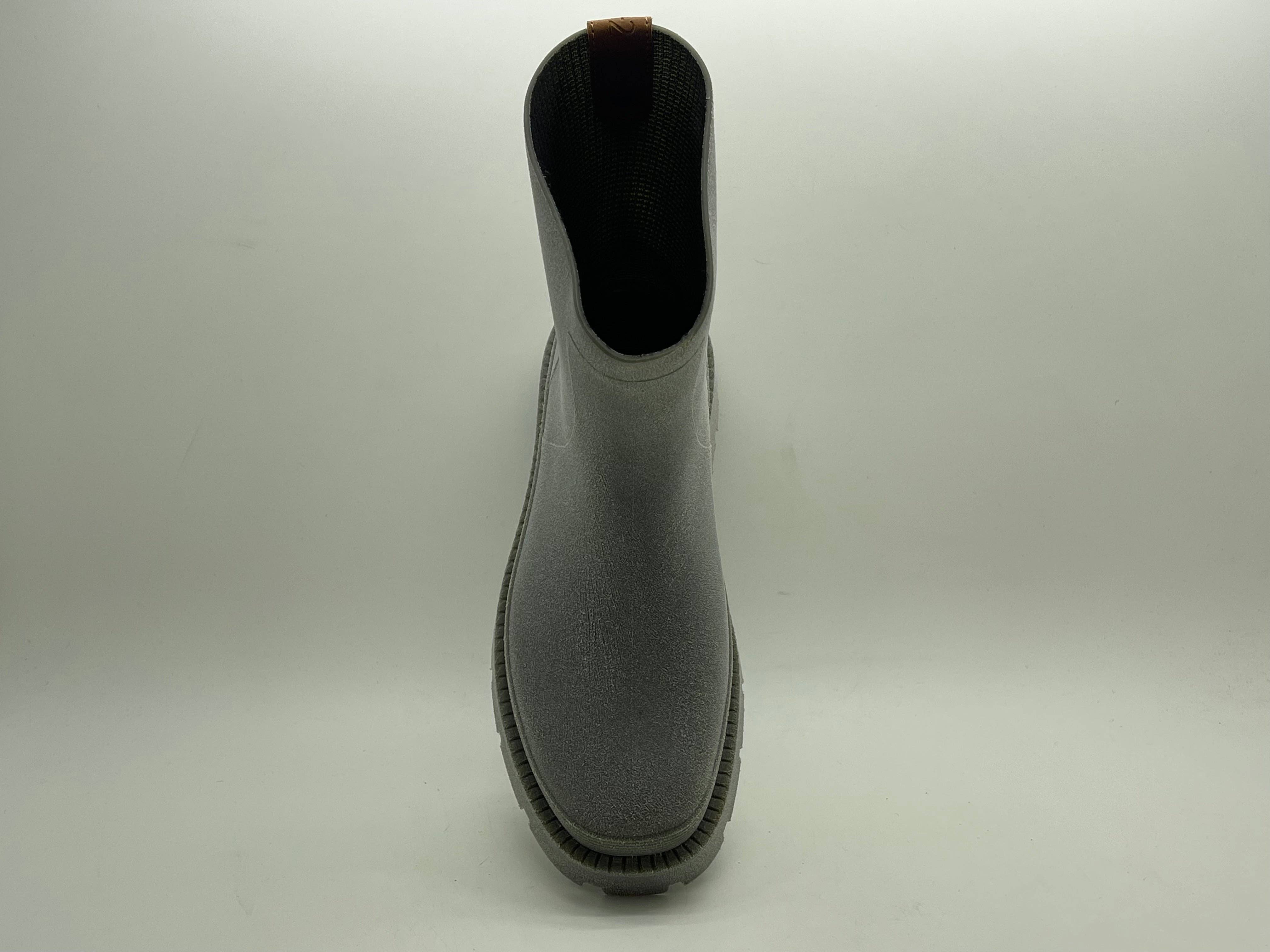 nat-2™ Bio Boot grey green vegan | 100% waterproof biodegradable rainboots for wholesale on Faire14