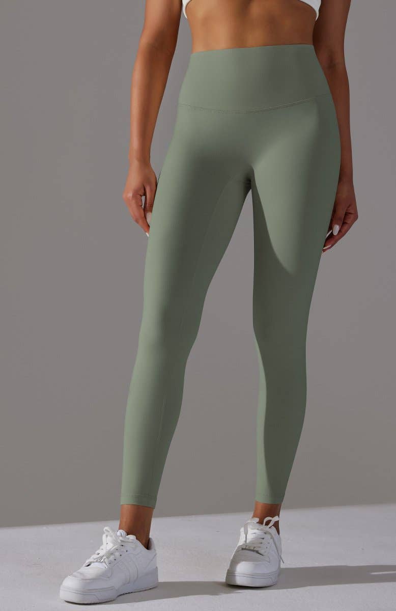 HIDDENBRAND - Wholesale Athletic/Lounge Leggings - Women's - Double-Sided Brushed Nude Breathable Yoga Pants24