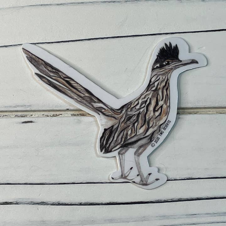 Adesivo de vinil Roadrunner por atacado de Two Deserts