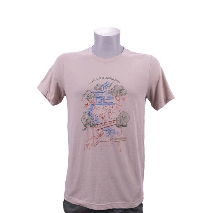 Walls of Jericho Unisex Tee for wholesale by Green Pea Press
