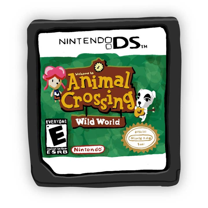 Cartouche de jeu Sticker Nostalgia Animal pour la vente par Copper & Print